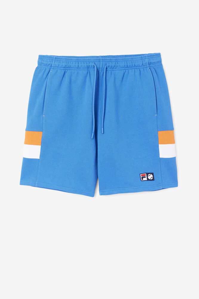 Fila Langlen Shorts Blue - Mens - 69728AYTP